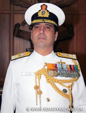 Indian Navy Chief Admiral R.K. Dhowan