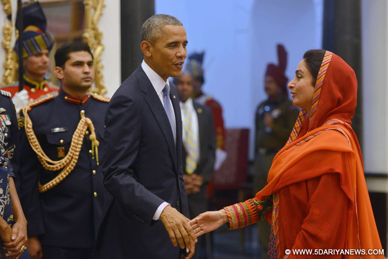 Harsimrat Badal invited Obama to visit Harmandar Sahab