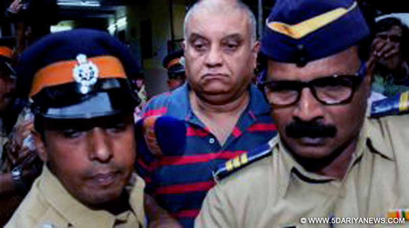Mumbai: Former Star India CEO Peter Mukherjea, husband of Indrani Mukherjea who was detained on charges of killing Sheena Bora, arrives at Khar Police Station in Mumbai, on Sep 2, 2015. 