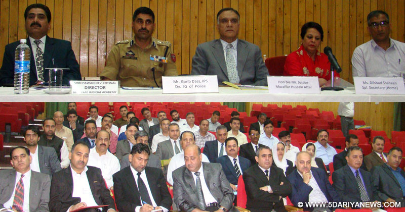 One day “Inter-segment Conference on Criminal Justice Delivery system” concludes