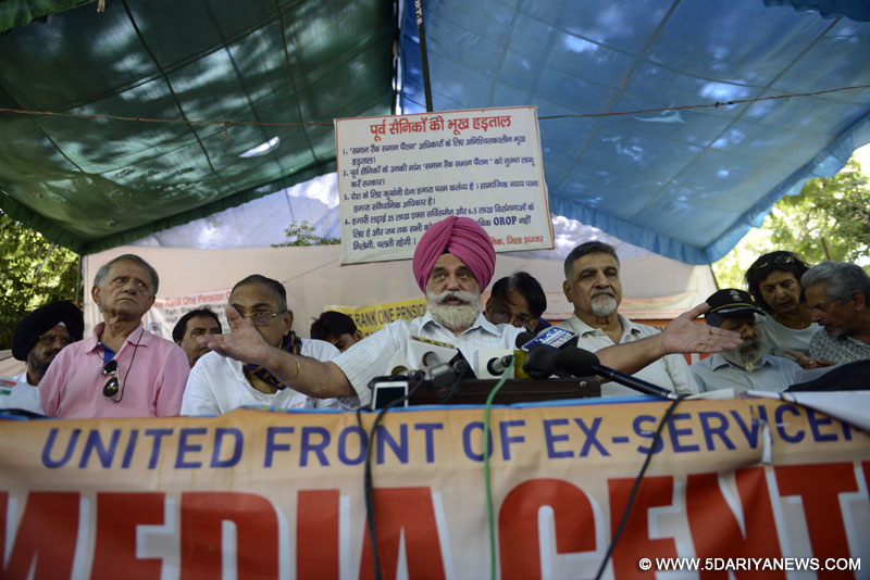 OROP agitation continues, rally to be held on Saturday