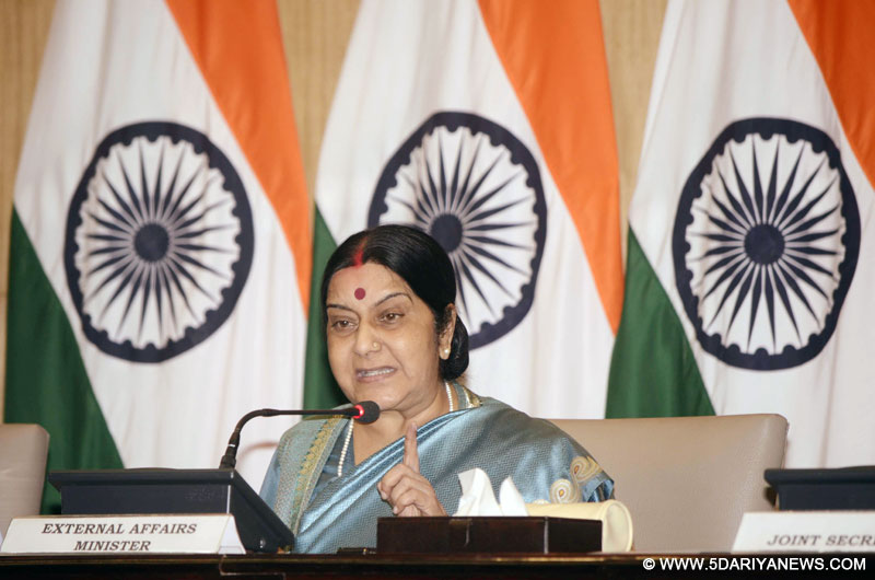 Busy times for India-US relations: Sushma Swaraj