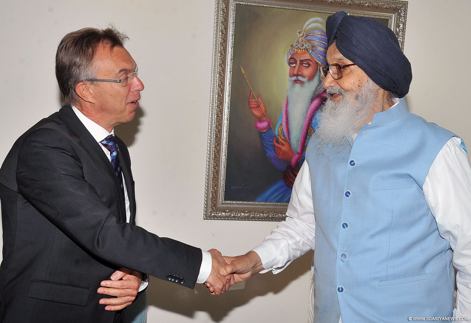 Director General Of International Maize And Wheat Improvement Centre Calls On Parkash Singh Badal