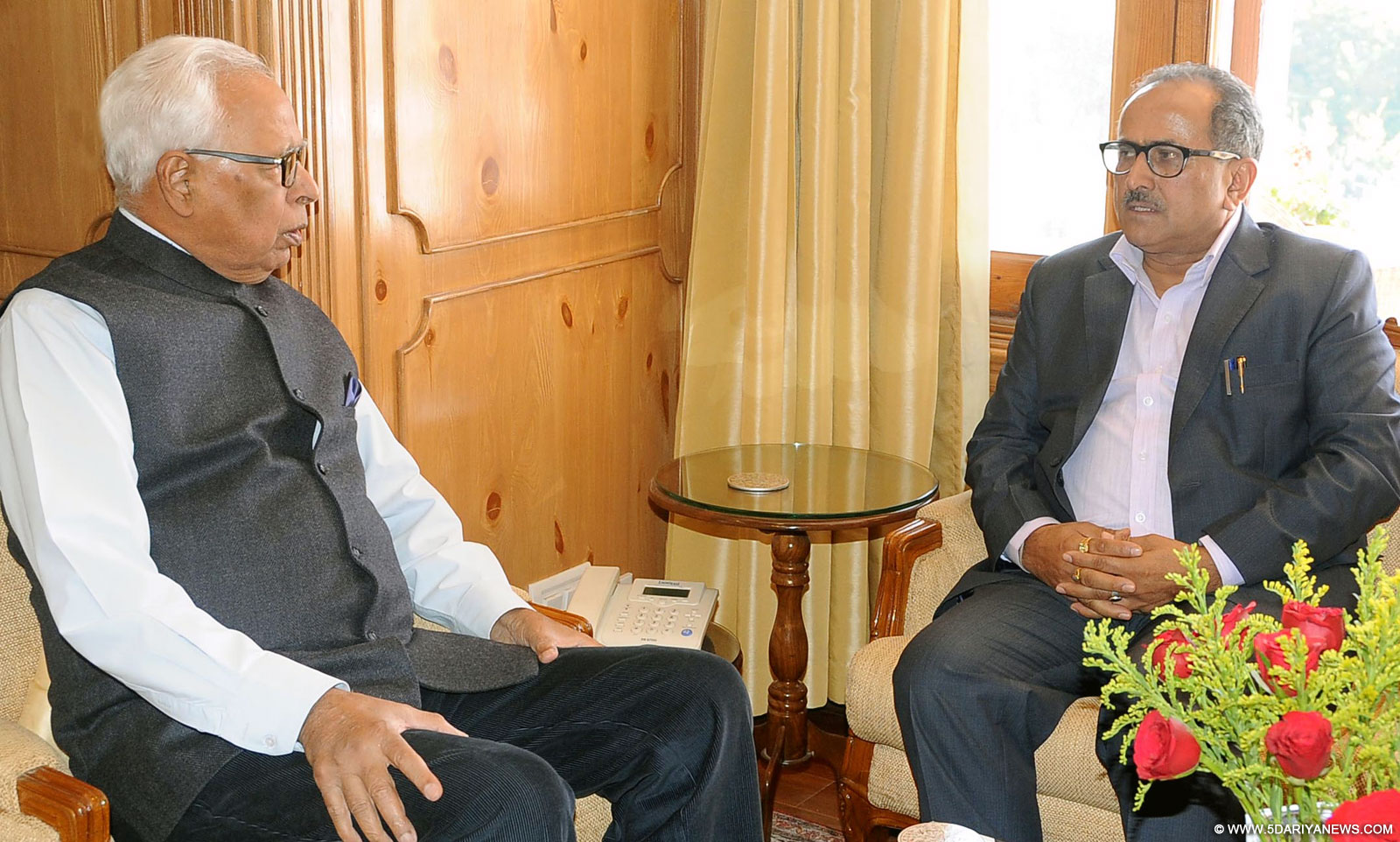 Dy Chief Minister Dr. Nirmal Singh calls on Governor