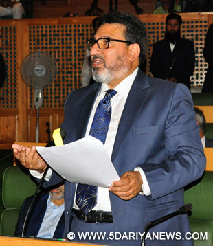 Syed Mohammad Altaf Bukhari reviews progress of development works in Baramulla
