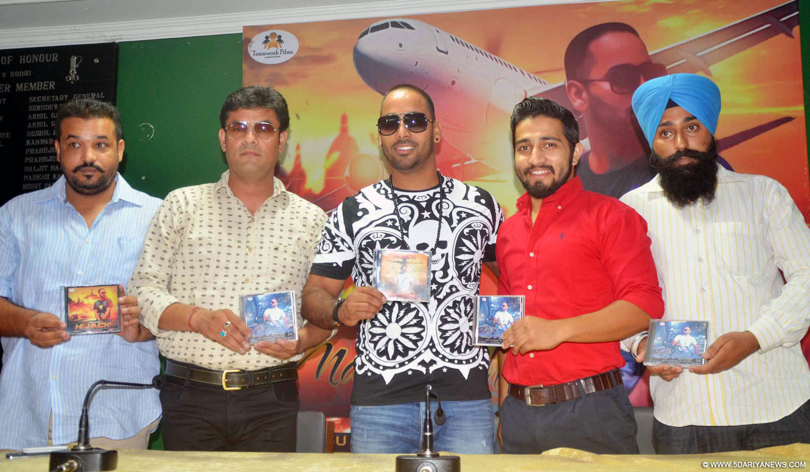 Poster of Mac Singh debut solo track ‘Hijack’ launched in city