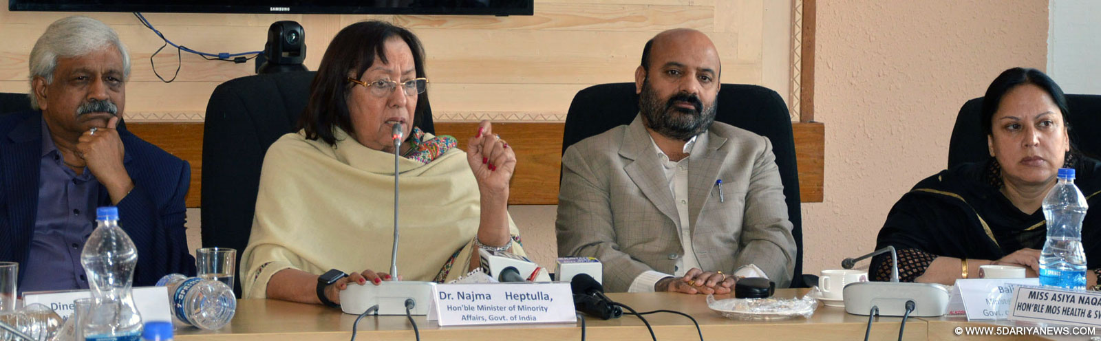 Waqf land to be commercialized to generate revenue for education : Dr Najma Heptullah