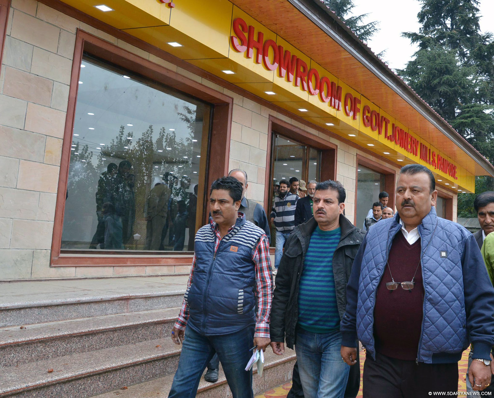 Chander Prakash Ganga visits JKEDI, Joinery Mills, SIDCO Complex Khanmoh