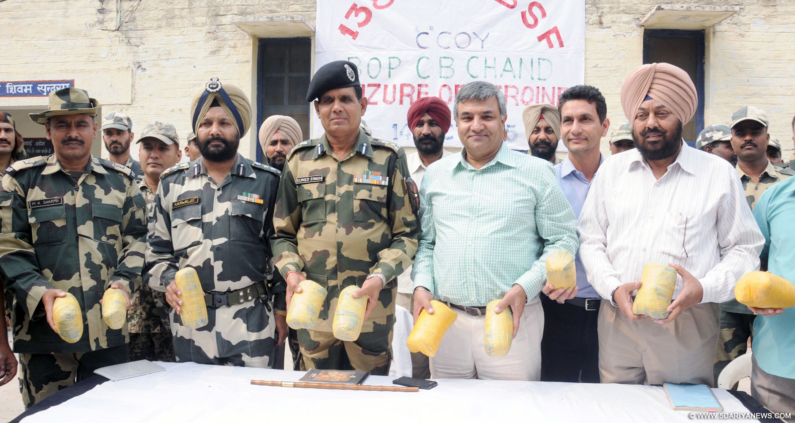 BSF recovers 12 kg heroin in Punjab