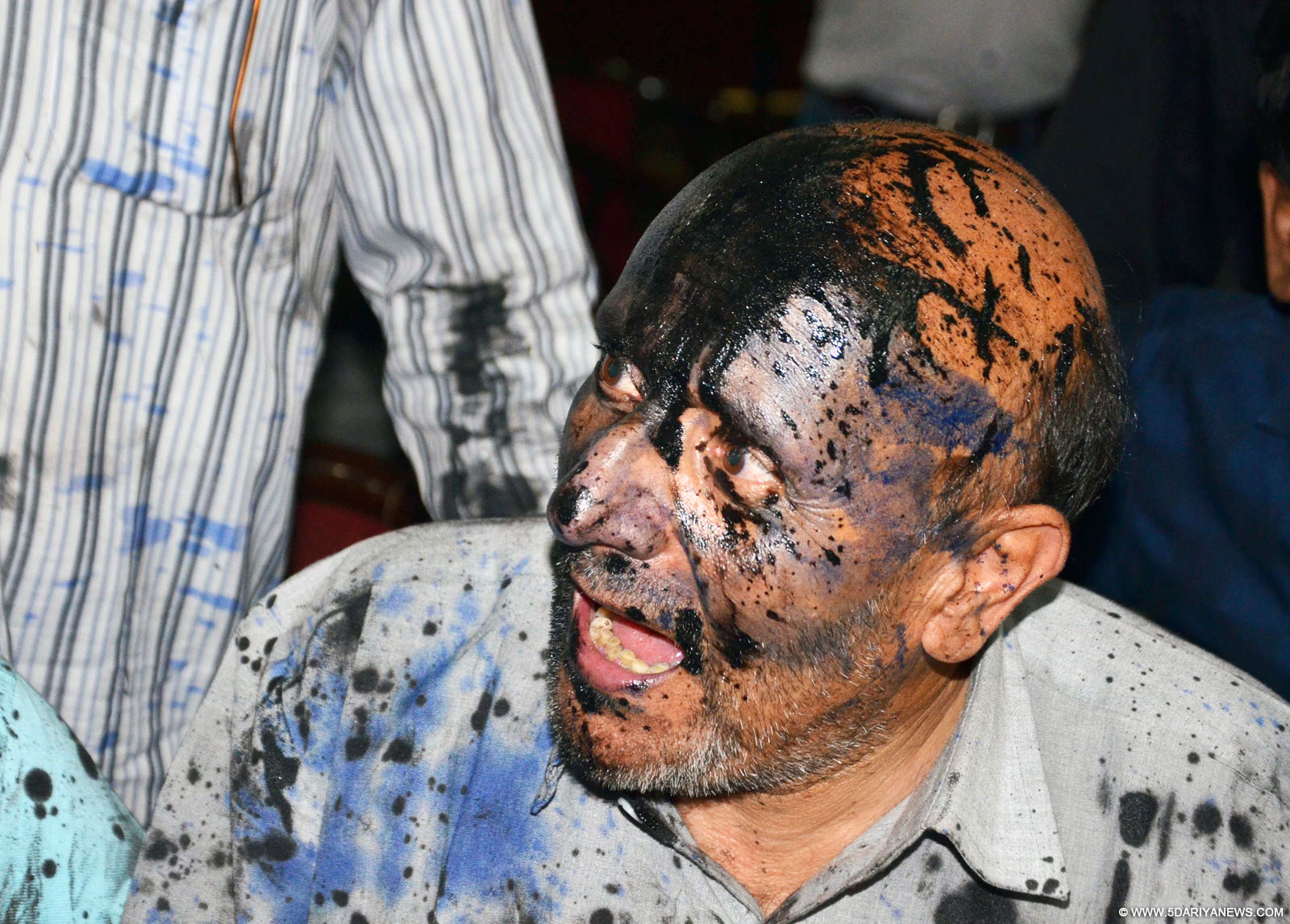 Ink attack: Hindu Sena claims responsibility