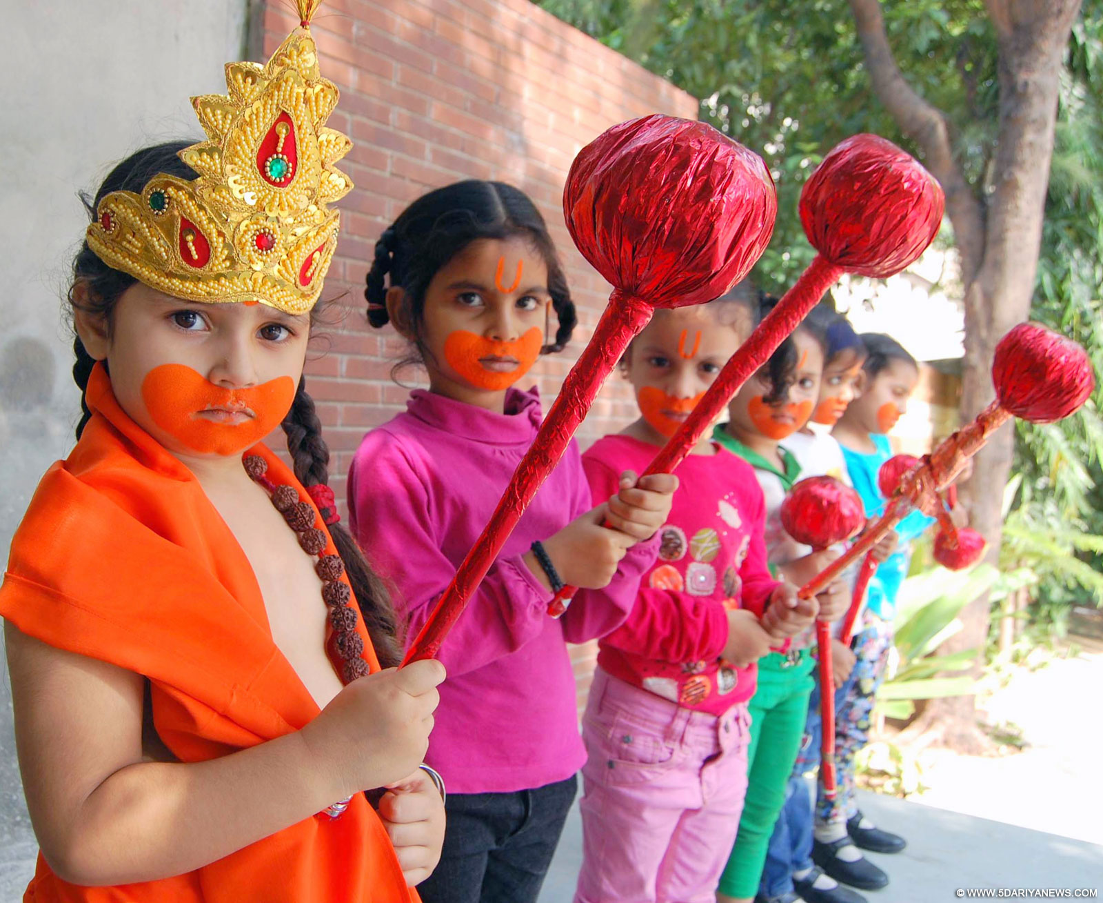 Dussehra celebrated at Shemrock school with great zeal