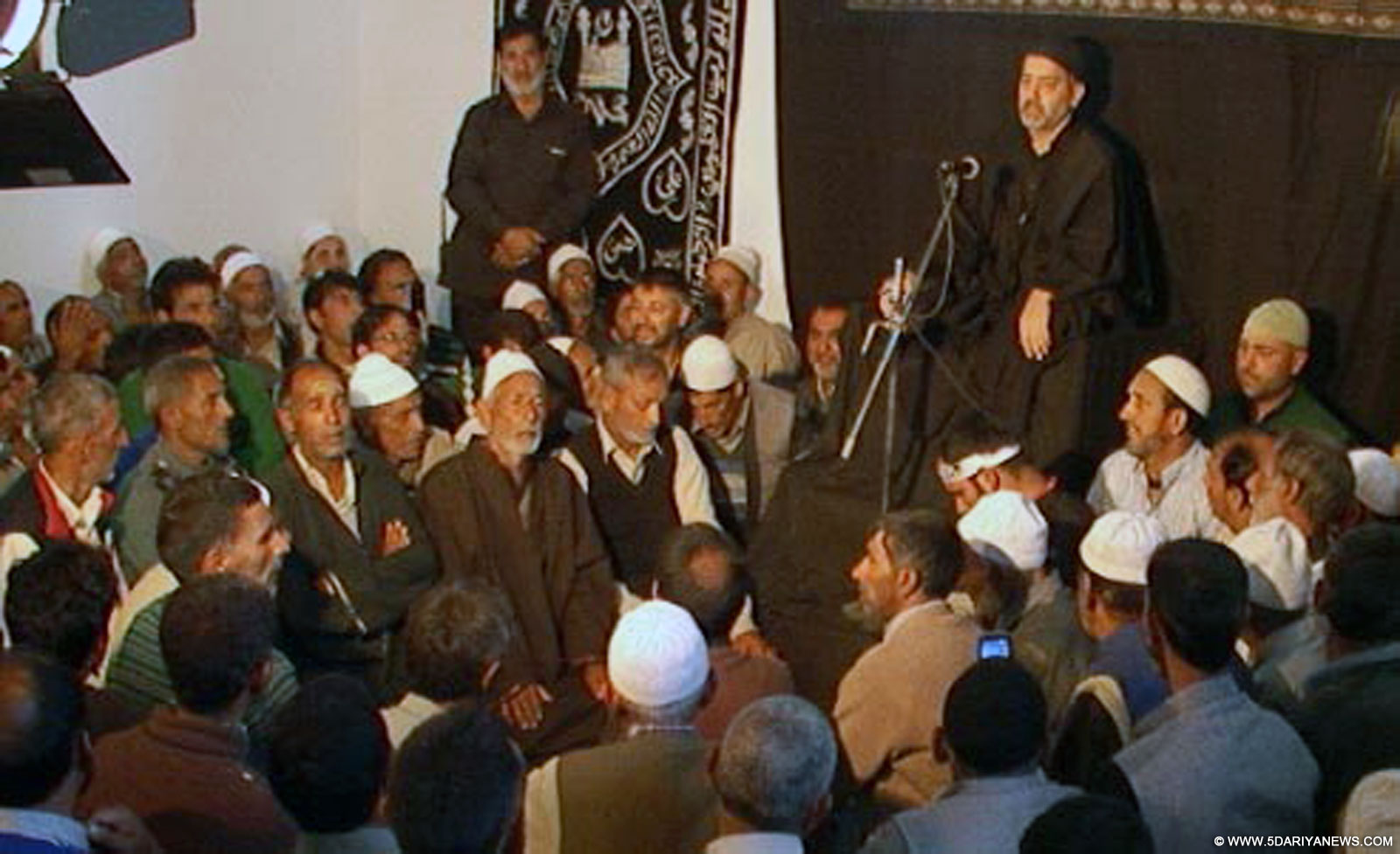 	Majlis-e-Hussaini (RA) held at Imam Bara Zadibal