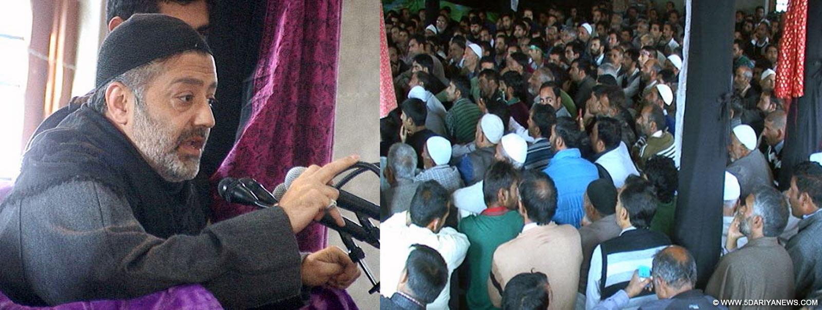 	Majlis-e-Hussaini (RA) held at Imam Bara Delina