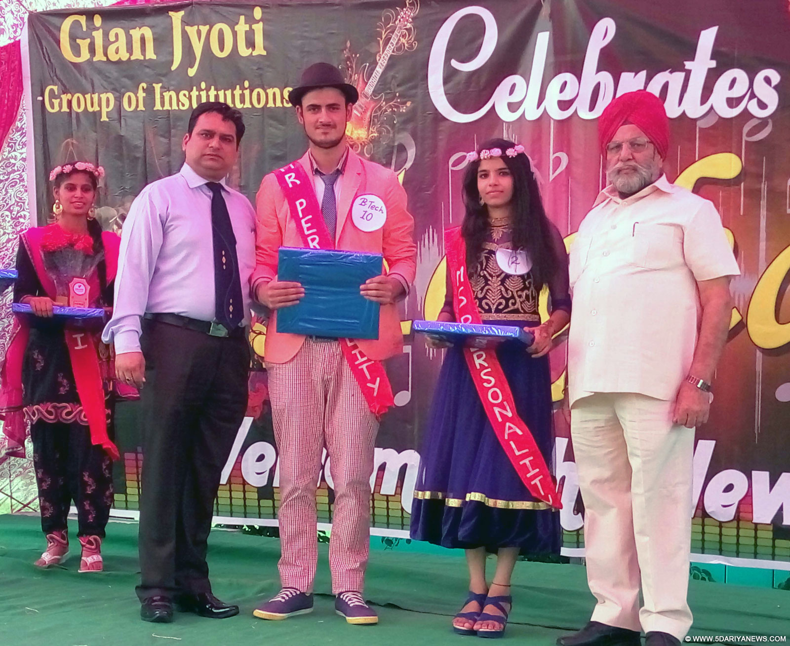Fresher’s welcome at Gian Jyoti group of Institutions