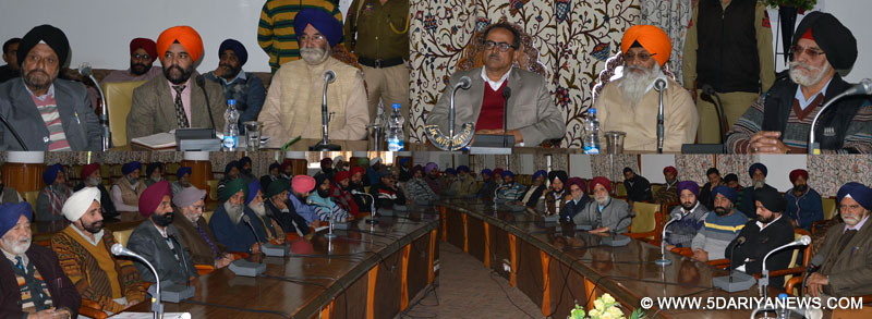 Government committed towards safeguarding interests of all communities in JK: Dr. Nirmal Singh