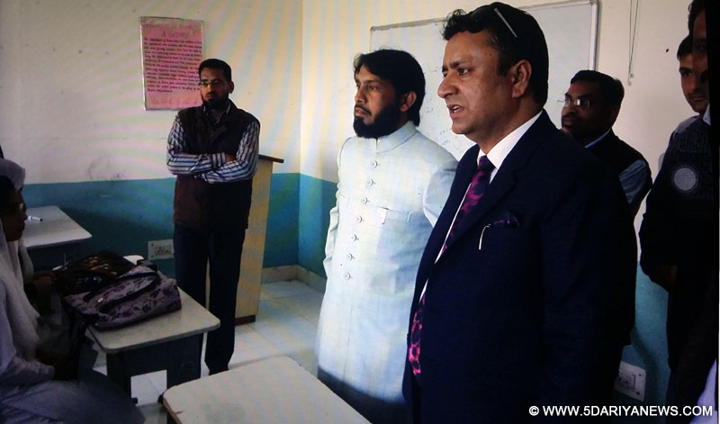 Chowdhary Zulfkar Ali interacts with Arabic Scholars in BGSBU