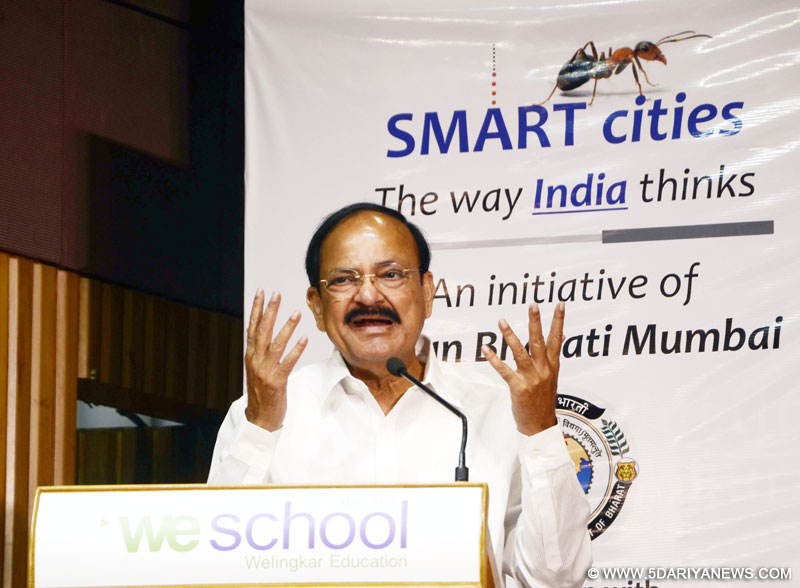 No extension of time for submission of Smart City Plans to UD Ministry: M.Venkaiah Naidu