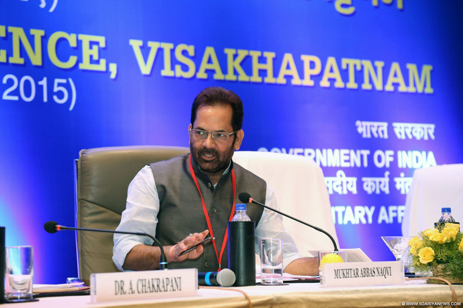 Centre committed to development of minorities: Mukhtar Abbas Naqvi