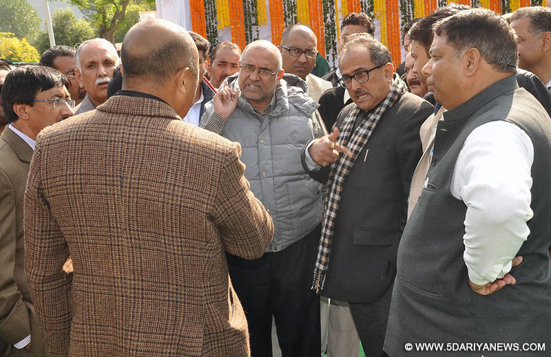 Dr. Nirmal Singh finalizes PM’s visit arrangements at Chanderkote