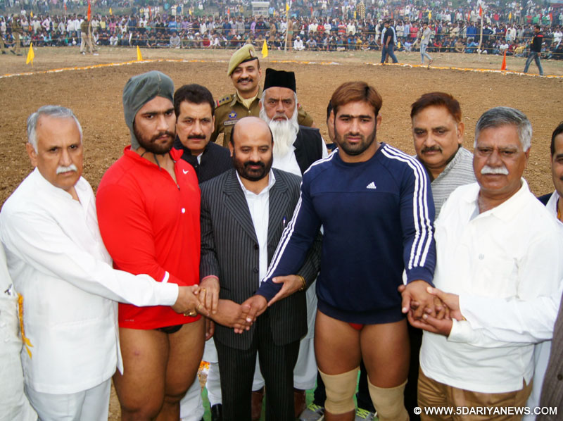 Wrestling Competition Organized at Raipur