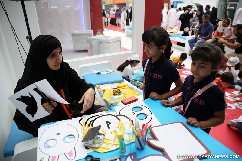 Children Write and Illustrate Stories During the Sharjah International Book Fair