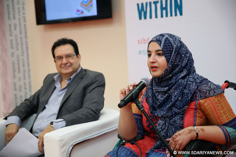 Young author speaks about overcoming diversity at SIBF