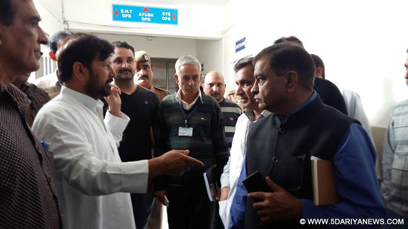 Govt. committed to ensure improved medicare facilities across the State: Ch. Lal Singh