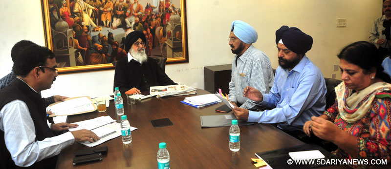 Parkash Singh Badal Approves Rs. 20 Cr. For Three Meritorious Schools At Sangrur, Ferozepur And Patiala