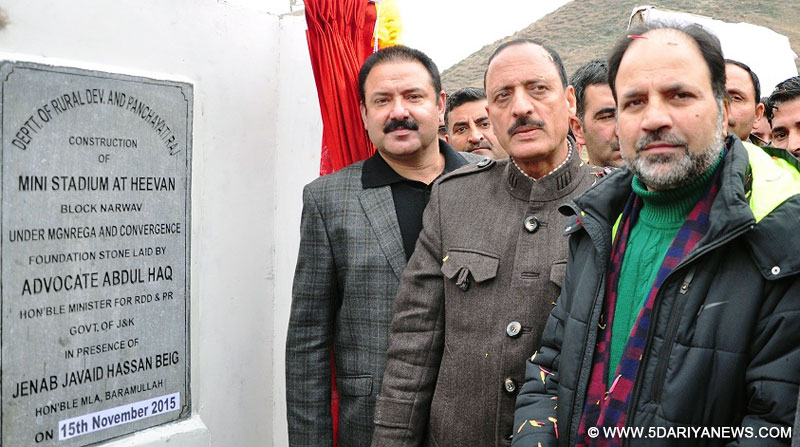 MGNREGA funds being channelized to create productive assets: Abdul Haq