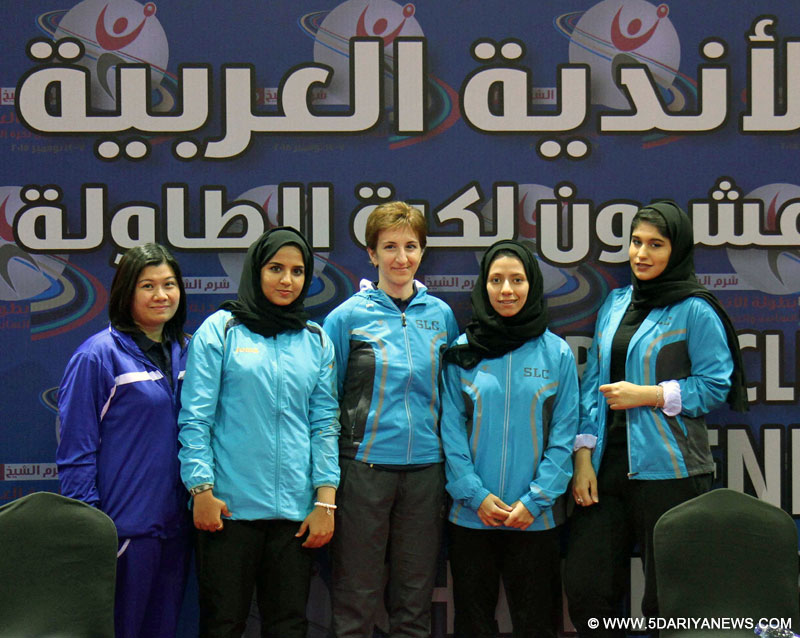 Sharjah Ladies Club showed staunch skills in prestigious Ping Pong event in Egypt