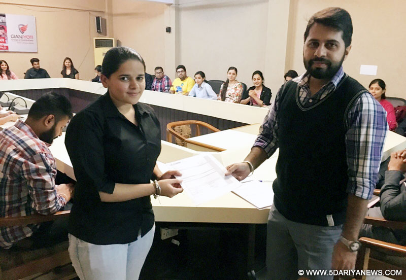 HDB Financial Services selects 14 MBA students from Gian Jyoti Institute of Management & Technology on 3.55 lakh package
