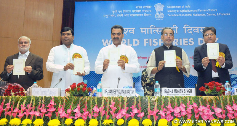 An Umbrella Scheme ‘Blue Revolution: Integrated Development and Management of Fisheries’with an Outlay of Rs. 3000 crore Proposed- Radha Mohan Singh