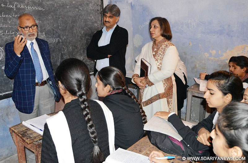 Education Minister inspects educational institutes in Jammu