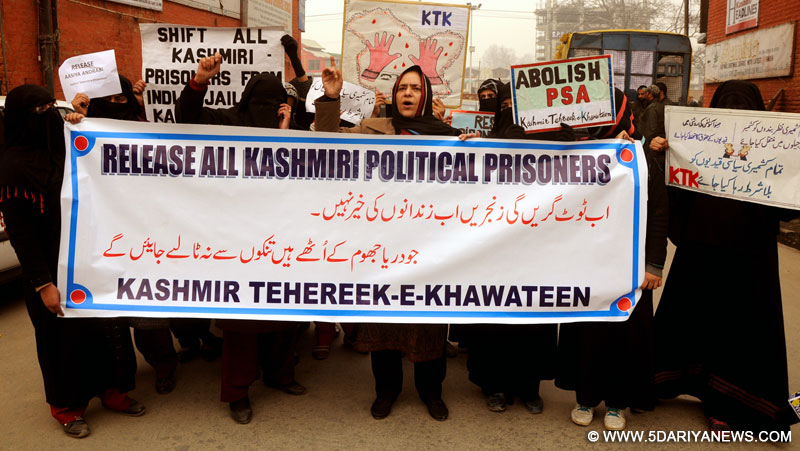 Tehreek-e-Khawateen asks government to release all political prisoners