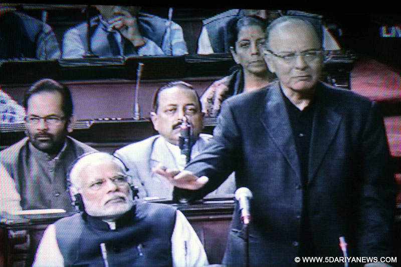 Arun Jaitley takes on Congress over constitutional principles