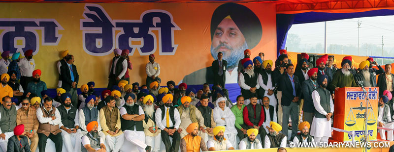 Won’t Let Punjab And Punjabis To Suffer Any More At The Hands Of Disruptive Forces- Parkash Singh Badal
