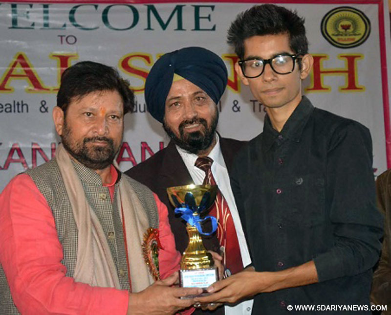 Lal Singh for launching a movement for awareness about AIDS
