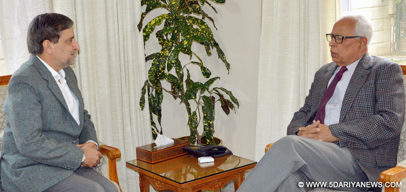 Chairman PAC calls on Governor N.N. Vohra