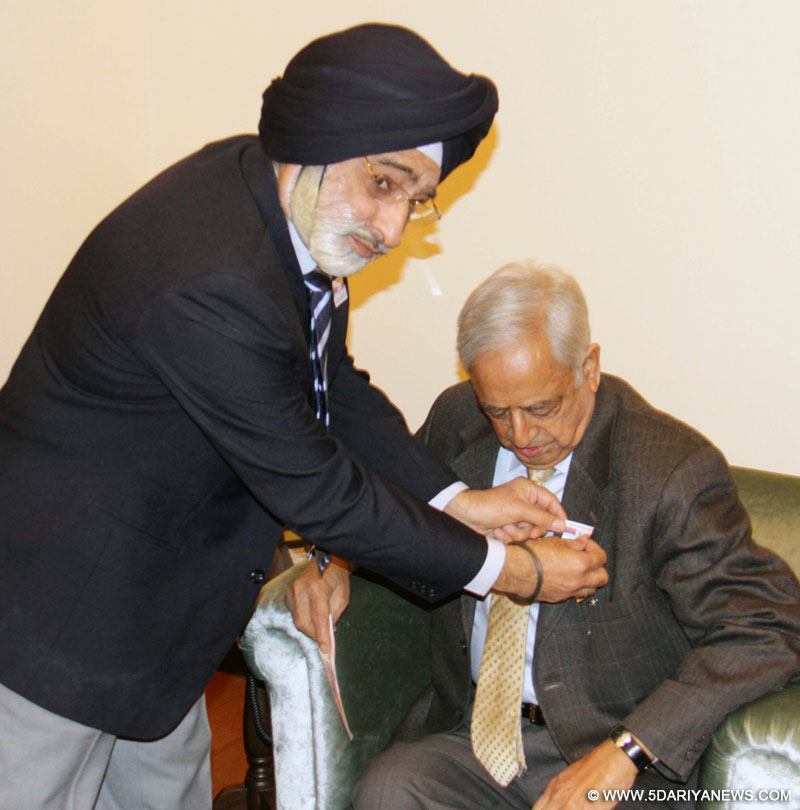 Mufti Mohammad Sayeed participates in pinning ceremony to mark Armed Forces