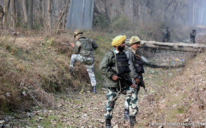 Soldiers on high alert after seven troopers were injured in an attack on their convoy by guerrillas in south Kashmir