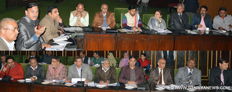 G.M. Saroori chairs Environment Committee meet