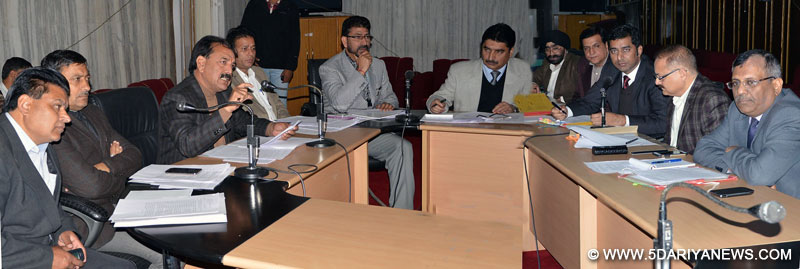 Jugal Kishore Sharma Chairs PC meeting