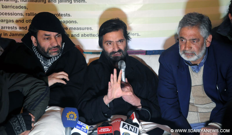 	Kashmiris won’t accept Indo-Pak dialogue sans their involvement: Yasin Malik