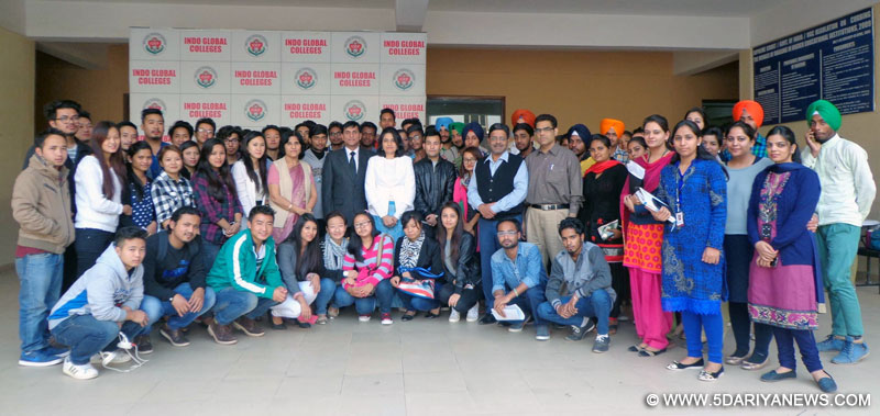 Indo Global Colleges conducted workshop on effective communication in career