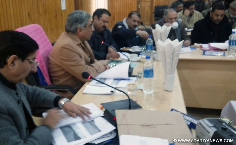 Ghulam Nabi Lone Hanjura reviews achievements under district plan in Budgam