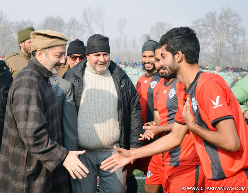 Moulvi Imran Raza Ansari inaugurates I-League second division football match