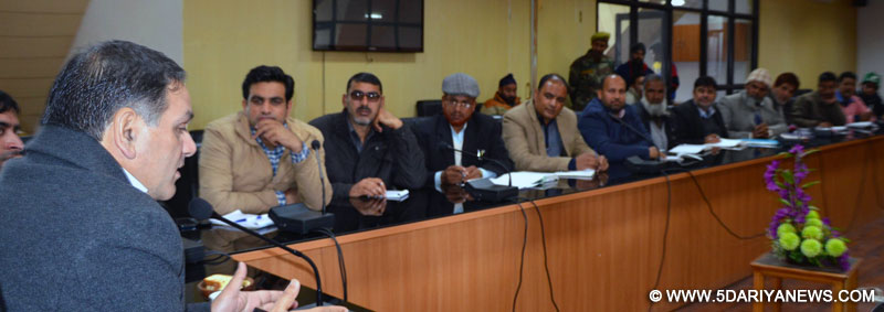DC reviews implementation of NFSA in Poonch