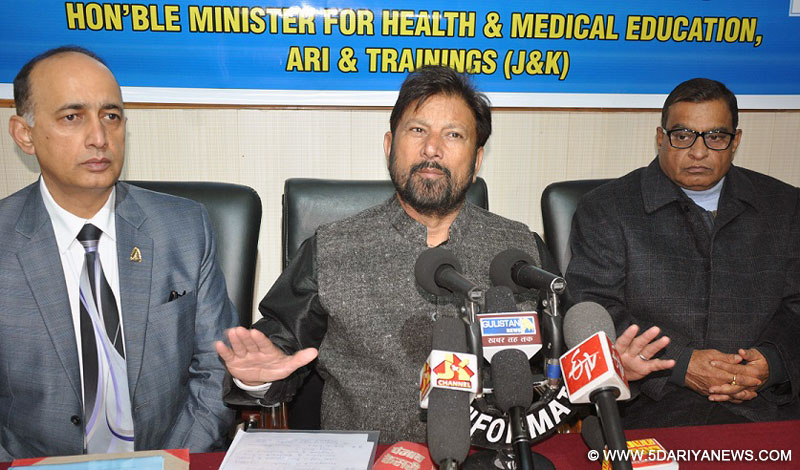 Choudhary Lal Singh for dedicated efforts for providing better health services