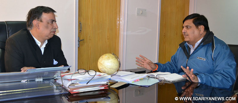 Prof Amitabh Mattoo for fast pacing Mega developmental projects