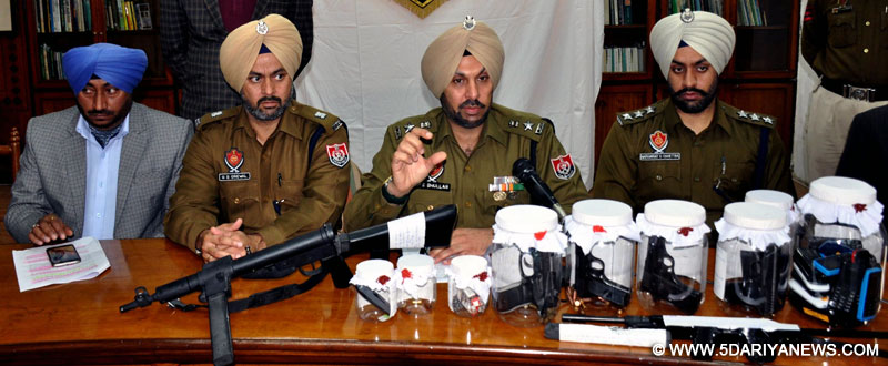 	Three men held in Punjab with Pakistani SIM card, arms